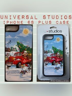 Universal Studios U-Studios Christmas Theme iPhone 6s Plus Cover